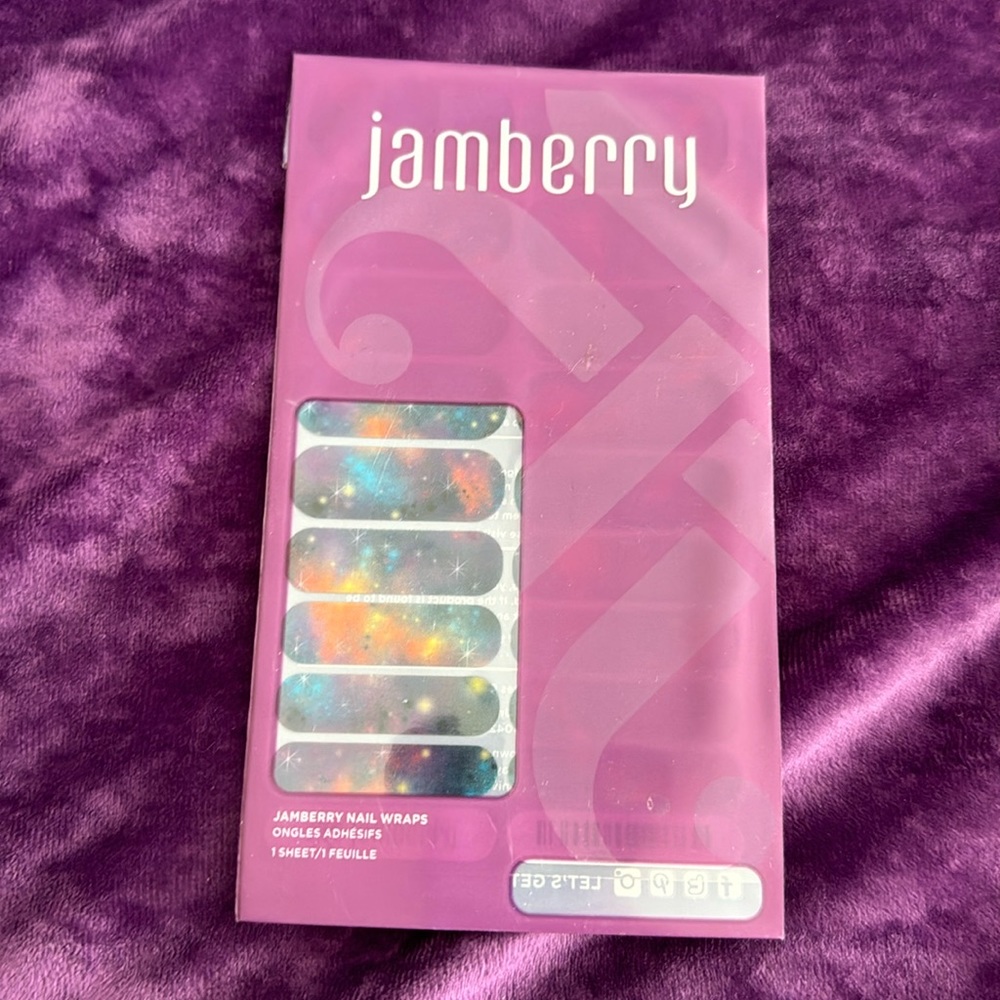 Jamberry nail wraps - galaxy design- NWT